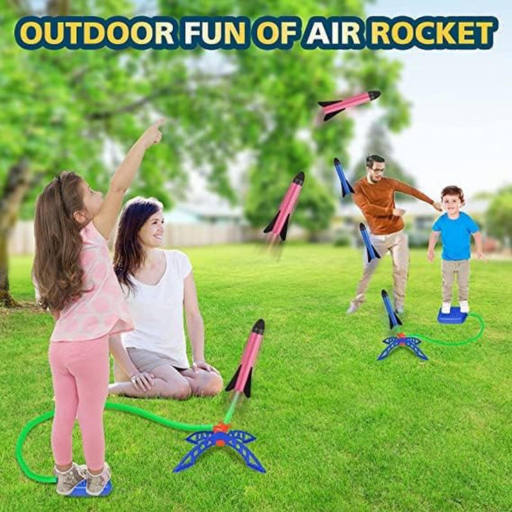 Flying Rocket Launcher Toy (3 LED Rocket)