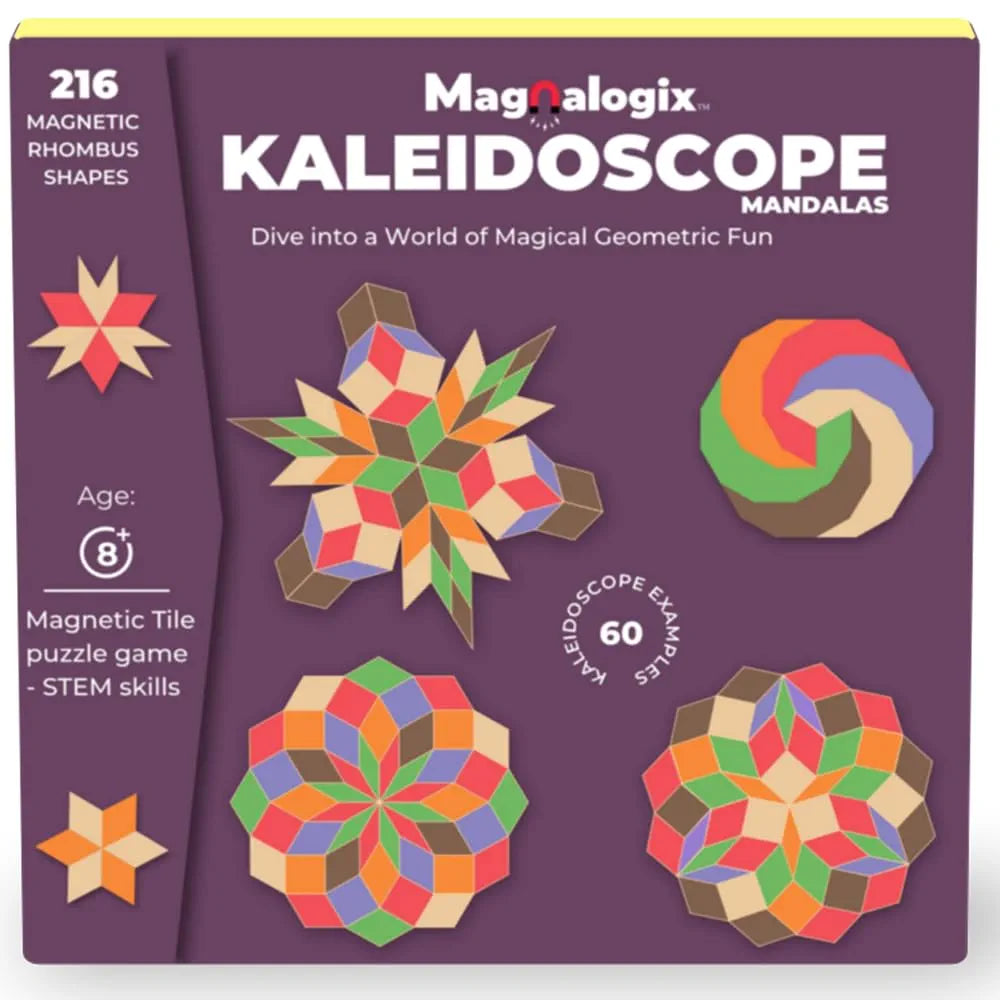 Toykraft Kaleidoscope Mandala Magnetic Puzzle | Creativity & STEM Skills
