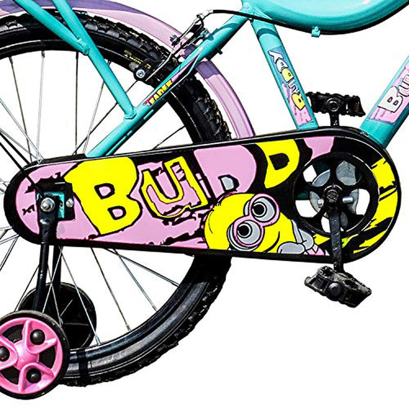 Buddy 16T Road Cycle (Sea Green/Light Pink) | 5-7 Years (COD Not Available)