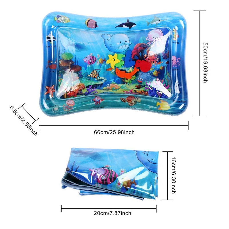 Activity Play Mat (Inflatable Water Mat Infant Toy)