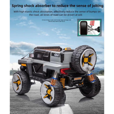 Battery Operated Jeep Ride-On for Kids with Remote Control | 5388 | COD Not Available