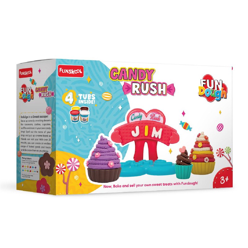 Original Funskool Fundoh Candy Rush Dough Playset