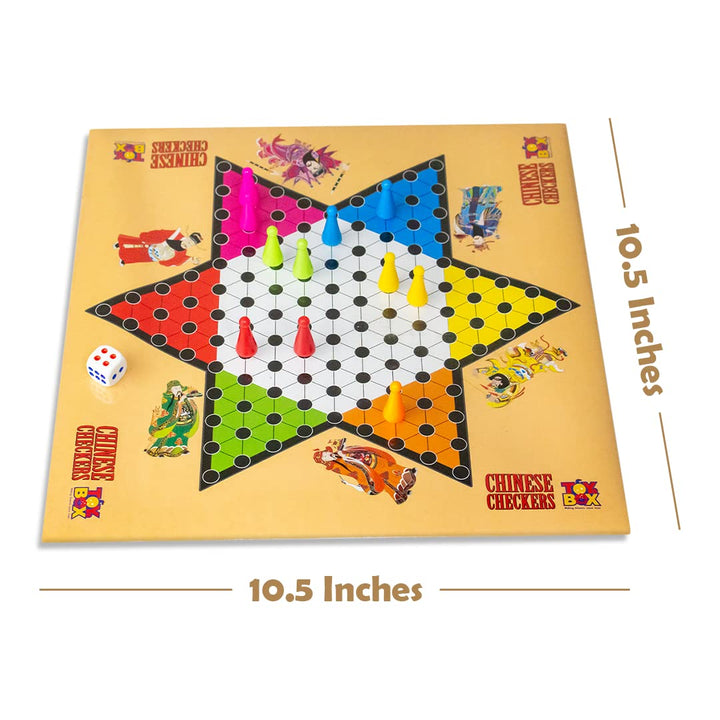 Toy Box by Ratna Chinese Checkers | Classic Strategy Board Game