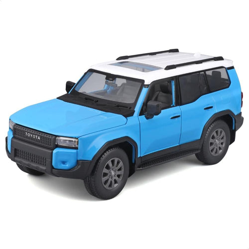 Maisto Original 2024 Toyota Land Cruiser Licensed Diecast Car with Openable Doors | 1:24 Scale Model (14 Years Till Grown Ups)