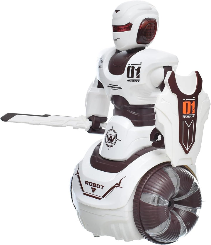 Persistent Power 0-1 Robot Toy | Interactive Robot Toy with Lights & Sounds