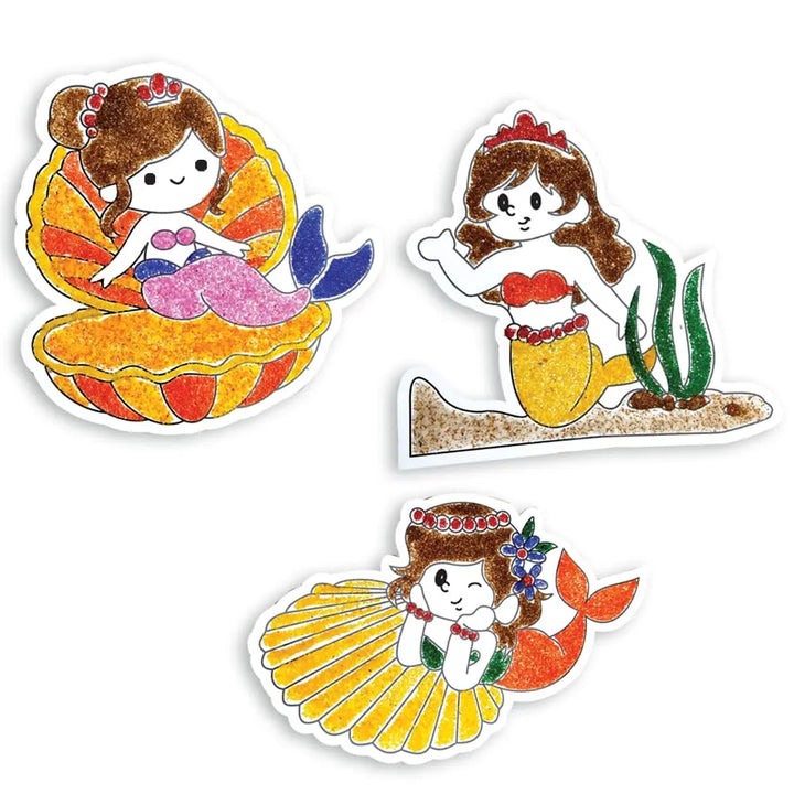 Toykraft Mermaid Magic | Sand Art DIY Kit | Creative Activity & Theme Party Return Gift