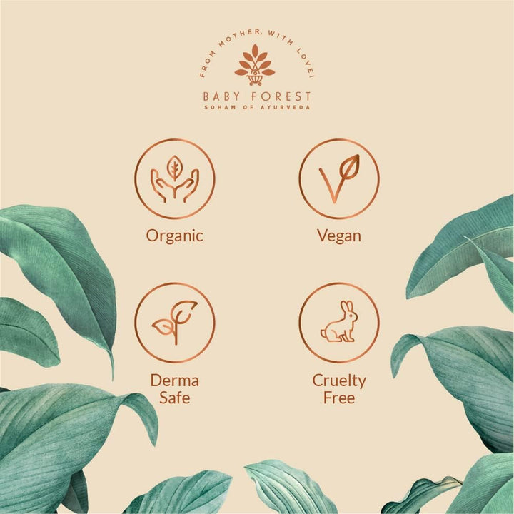 Baby Forest Narial Tailam | 100% Organic Cold Pressed Coconut Oil Skin And Hair Care - 200 ml