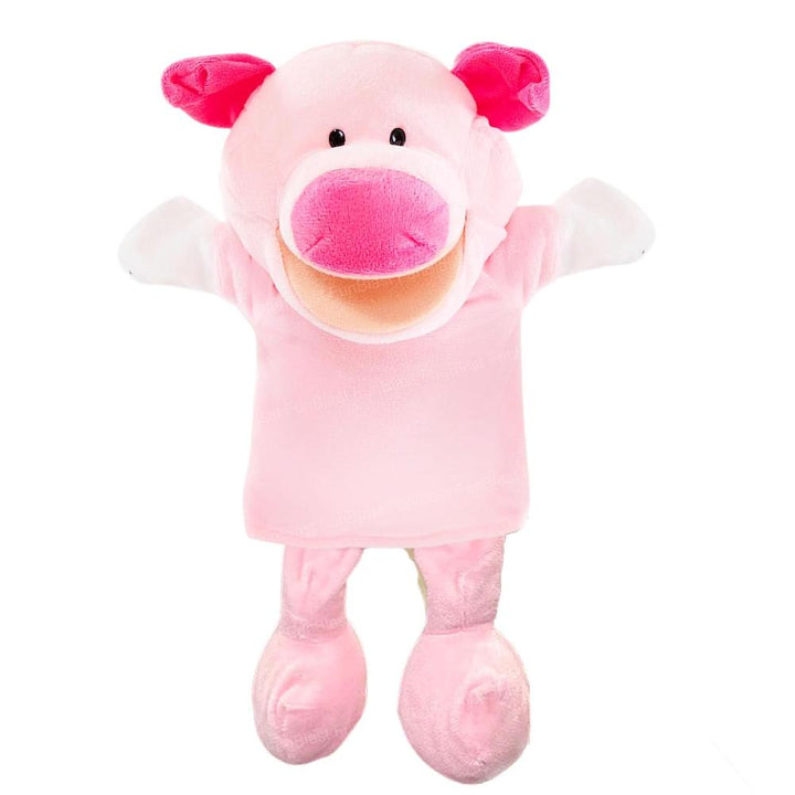 FunBlast Pig Hand Puppet for Kids | Soft Plush Animal Puppet for Storytelling, Role Play & Learning