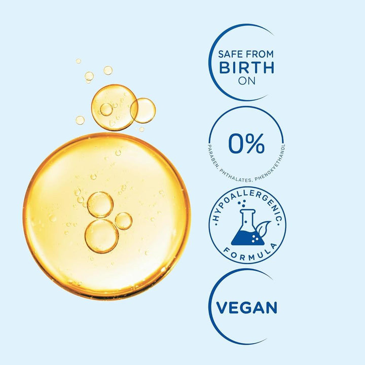 Mustela Baby Massage Oil - 100ml | Avocado Oil, Sunflower Oil & Protective Vegetable Oil