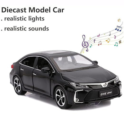 Resembling 1:32 Diecast Metal Car Model Corolla Toy Car