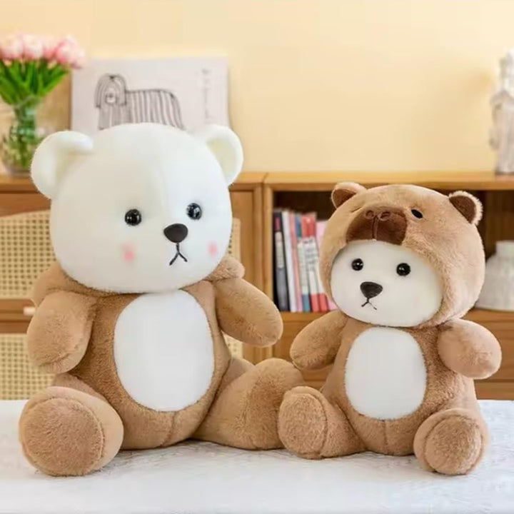 CuddleNest Teddy Bear Plush Toy Soft Stuffed Animal - 25 cm (Brown)