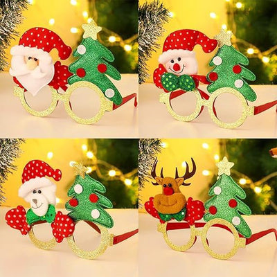 2 Pcs Christmas Theme Goggles - Assorted Designs