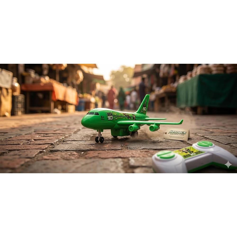 Happy Routes Aerobus Rapid Control Plane with LED Lights & Sounds