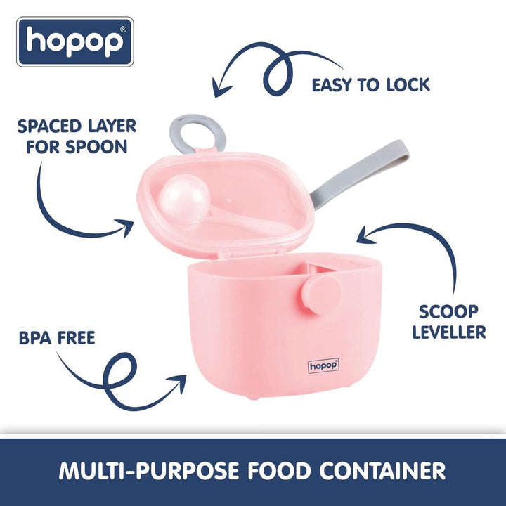 Hopop Milk Powder & Multi-Purpose Food Container | 170ml