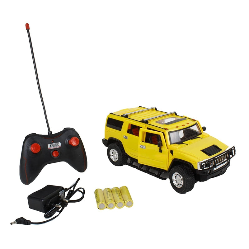 Super Remote Controlled Rechargeable Hummer Car with Opening Doors, for Sound & Light Toys (Scale 1:16)