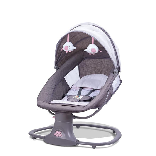 Mastela 3-in-1 Deluxe Multi-Functional Bassinet/Swing | 5 Ideal Angles Movements, 15 Melodies with Volume Control