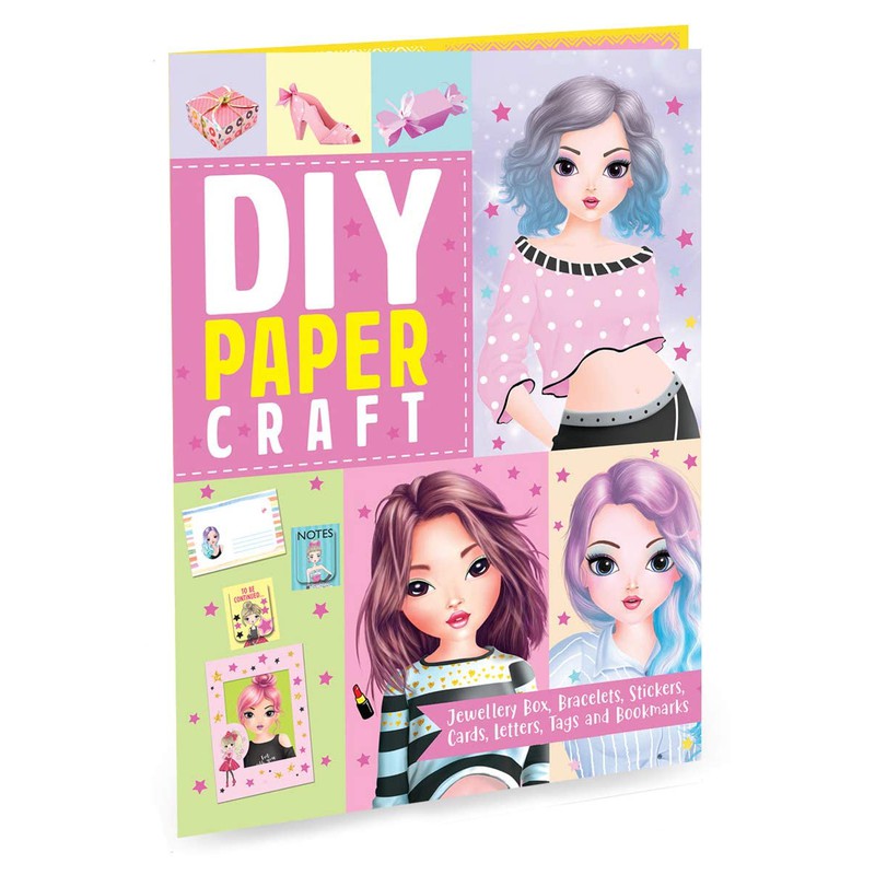 DIY Paper Craft Book for Girls: Practice Art and Craft to Make Bracelets, Jewellery Box, Cards, Letters, and Bookmarks