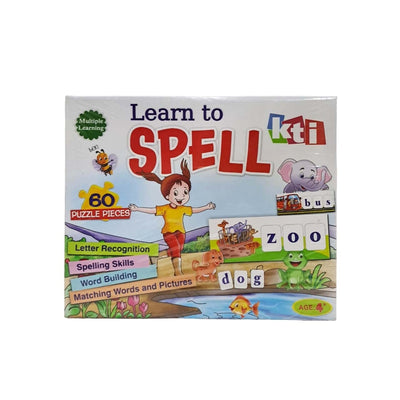 Learn to Spell Board Games (60 Puzzles Pieces)