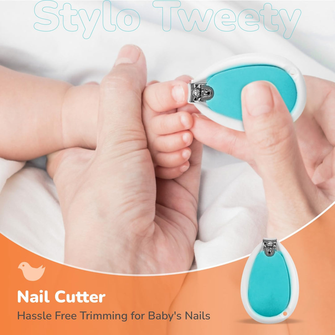 R for Rabbit Stylo Tweety New Born Grooming Kit - Lake Blue