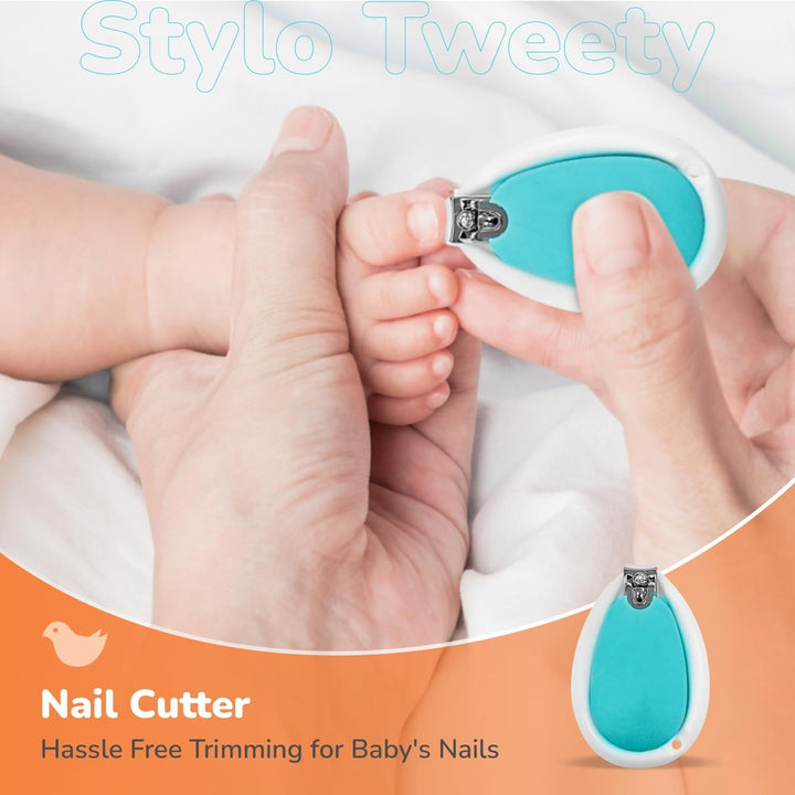 R for Rabbit Stylo Tweety New Born Grooming Kit - Lake Blue