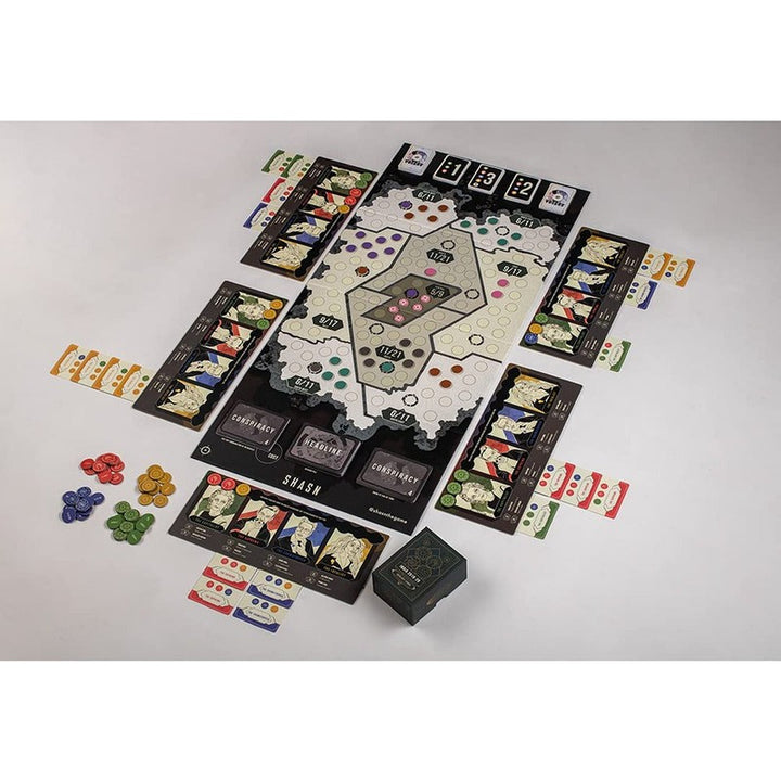 SHASN | The Political Strategy Board Game | 14+ Years