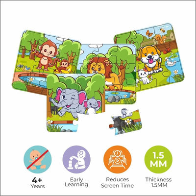 4 in 1 Jigsaw Junior Small Puzzle