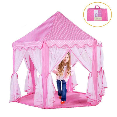 Jumbo Club Castle Playhouse Tent with 10 Balls, Indoor and Outdoor