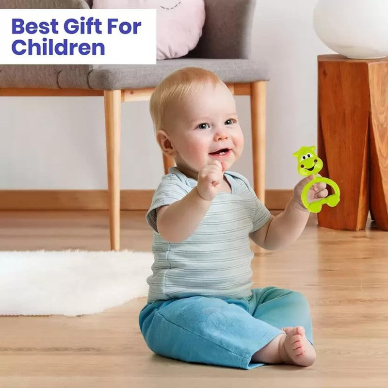 Rattle Set with Teethers - 7 Pcs
