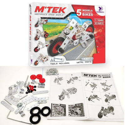 STEM Bike Construction Model Mechanic Set (95 Parts)