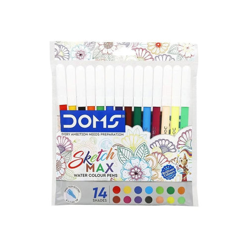 Doms 14 Shades Sketch Pens | Sketch Max Water Color Pens