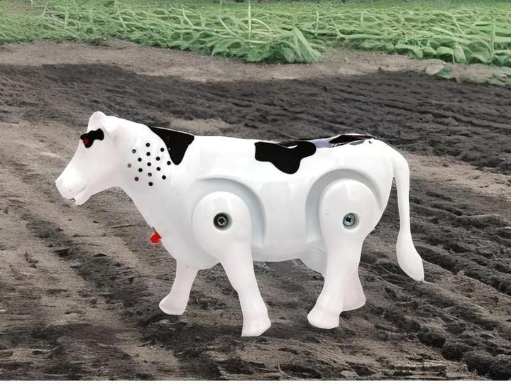Walking Musical Milch Cow Toy with Light & Sound for Kids | Electric Musical Animal Toy