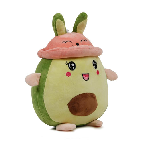 Little Ginnie Avocado Rabbit Soft Toy - 35.56 cm | Cuddling & Sensory Development