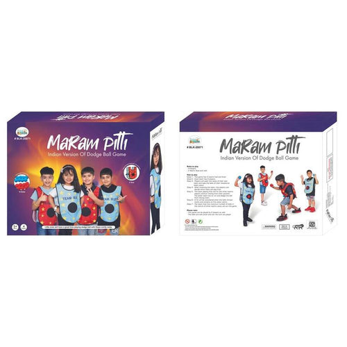 Balak Creation Dodge Balls Throwing Target Game with Sticky Vest (5-12 Years)