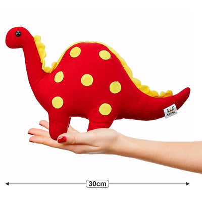 Red Soft Dinosaur Plush Stuffed Toy 30cm