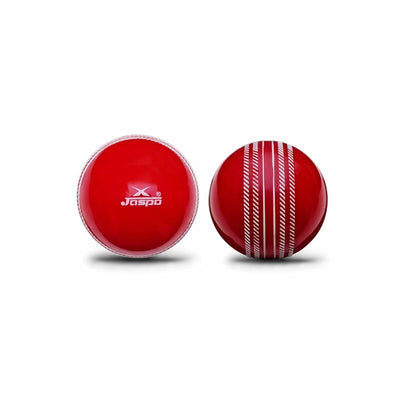 Jaspo Cricket Ball (2 Balls) (Red) | All Ages