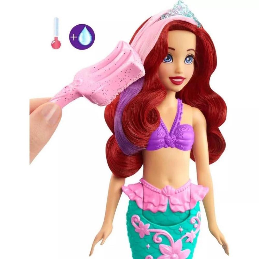 Original Princess Mermaid Doll with Colour Splash Ariel | Licensed Disney Toy (3-9 Years)