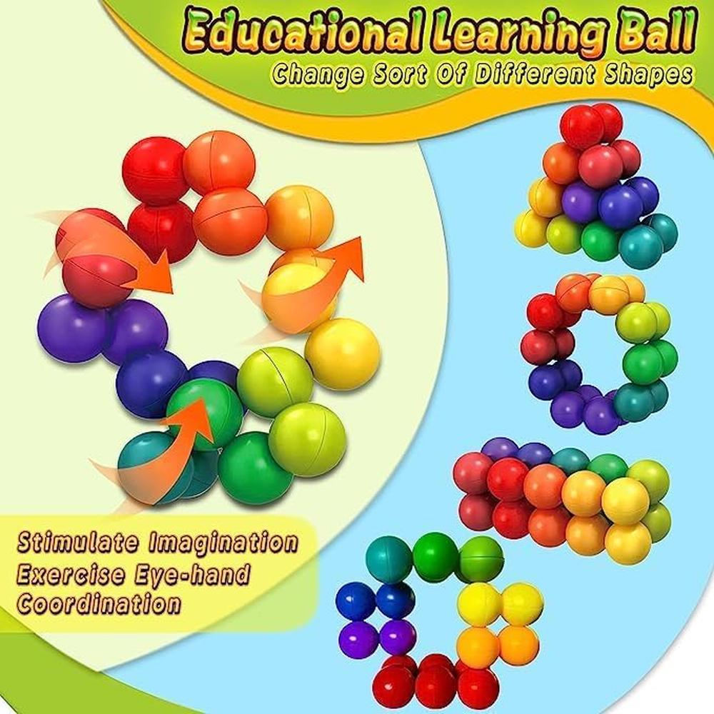 Educational Goals Sensory Ball Toy Set | Multi-Texture Stress Relief & Tactile Activity Balls