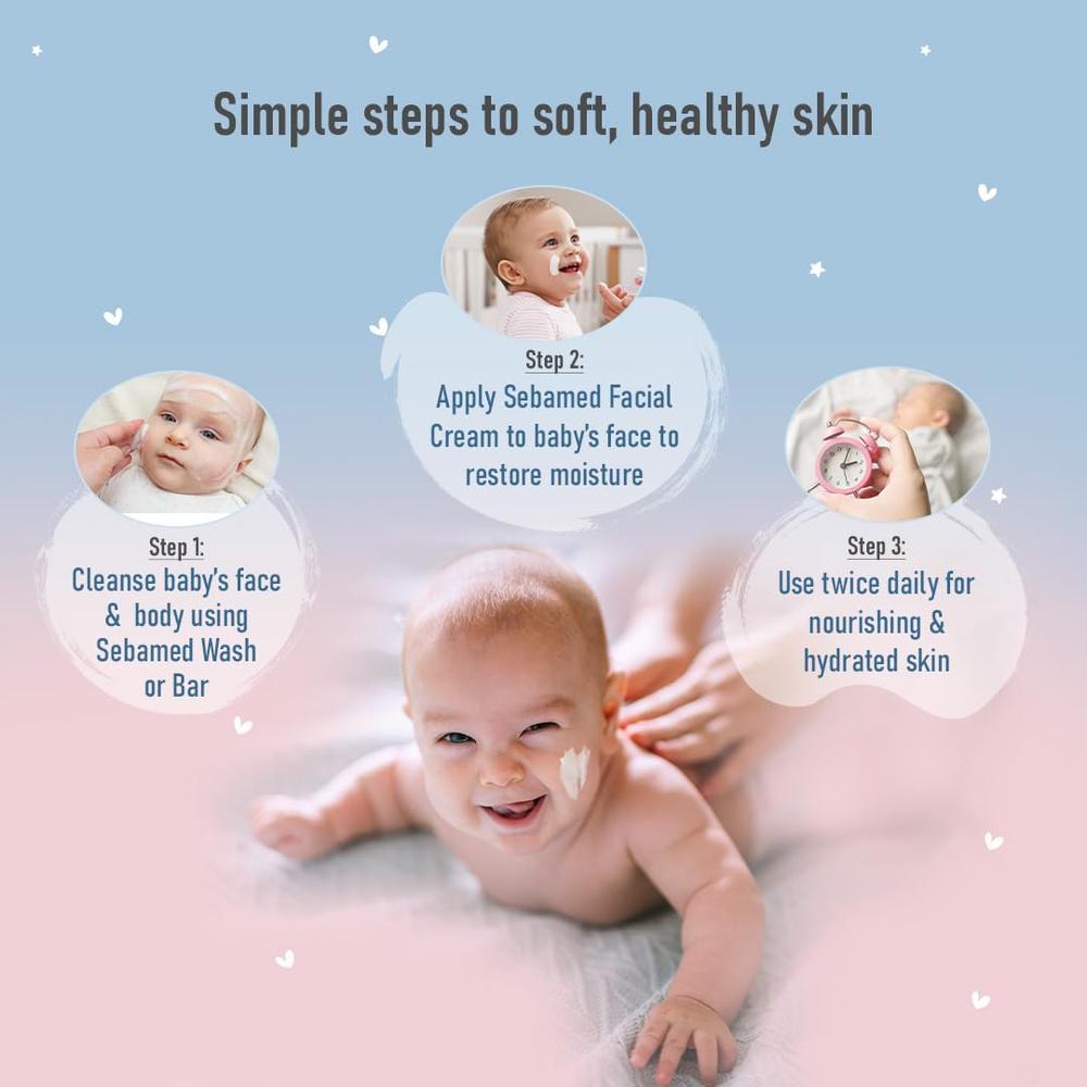 Sebamed Baby Protective Facial Cream - 50ml | pH 5.5