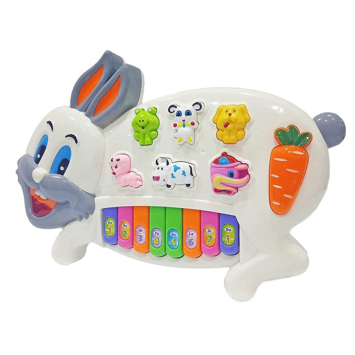 Rabbit Musical Piano Toy - 8 Numbered Keys