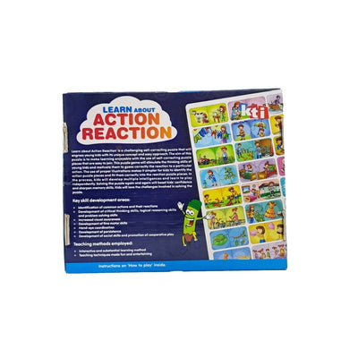 Action and Reaction Puzzle Board Game (52 Pieces)