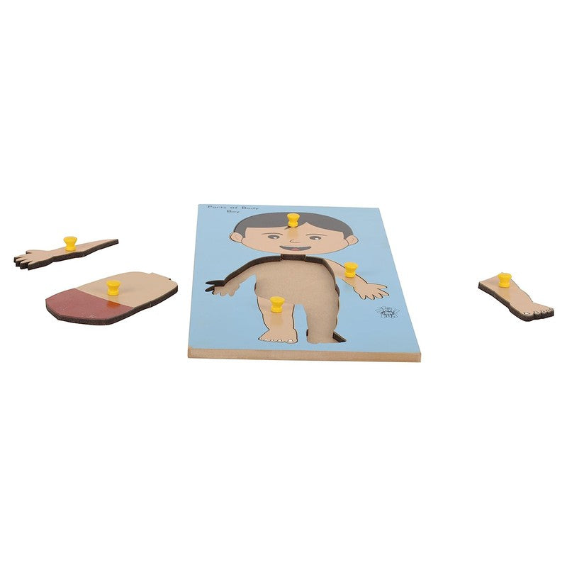 Parts of Body Board - Boy (2-4 Years)