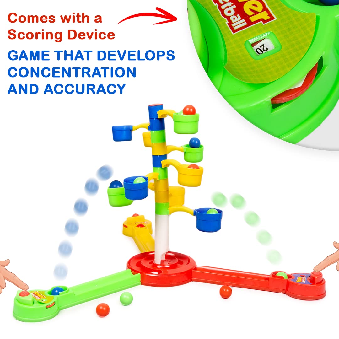 Ratna's Tower Basketball – Indoor Fun Family Game I For 1 to 3 Players