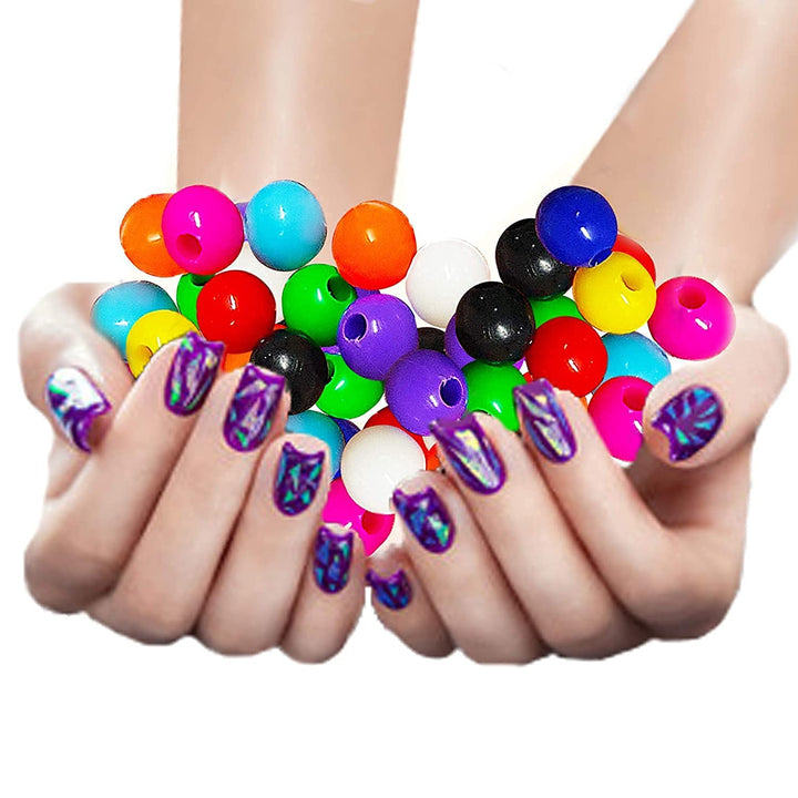 Avis by Ratna Rainbow Jumbo Beads – Counting & Learning Educational Toy | 100 Beads