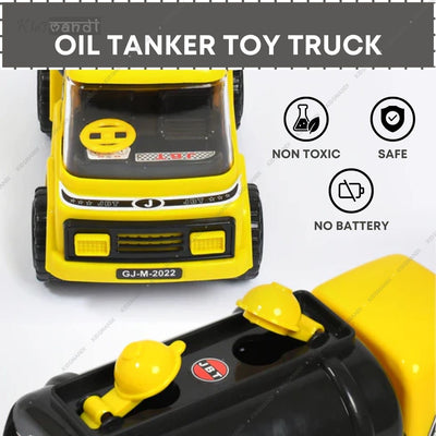 Big Oil Tanker (Friction Powered Toy)