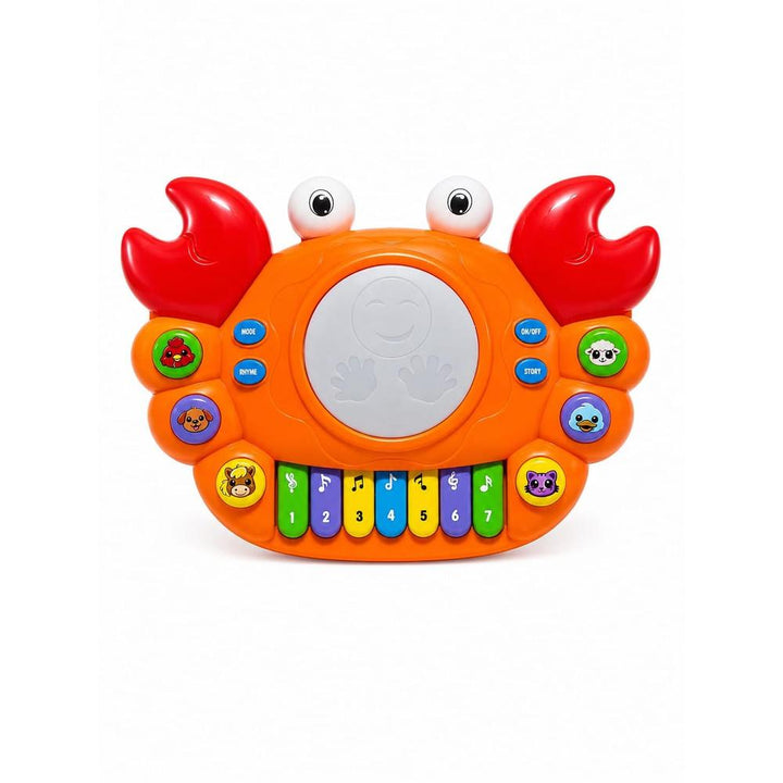 Innovador Intellicrab Musical Learning Toy with Piano, Stories & Drum Pad