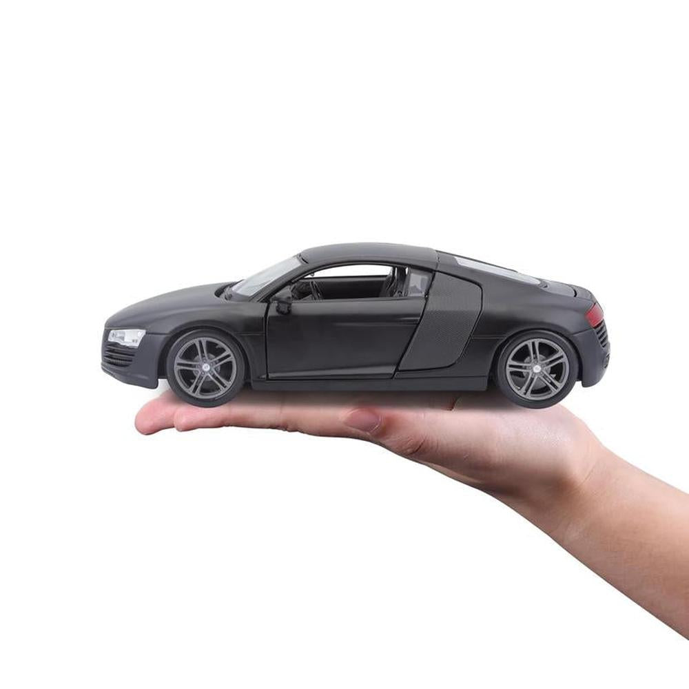 Maisto Original Audi R8 Licensed Diecast Car with Openable Doors | 1:24 Scale Model (14 Years Till Grown Ups)
