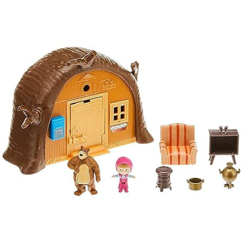 Simba Masha and The Bear - Bear's House Playset (3-6 Years)