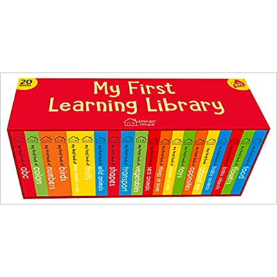 My First Complete Learning Library: Boxset of 20 Board Books  (Horizontal Design)