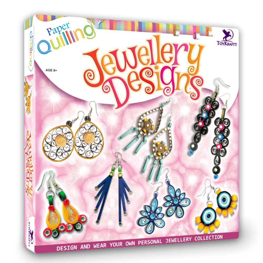 Paper Quilling Jewellery Making Kit