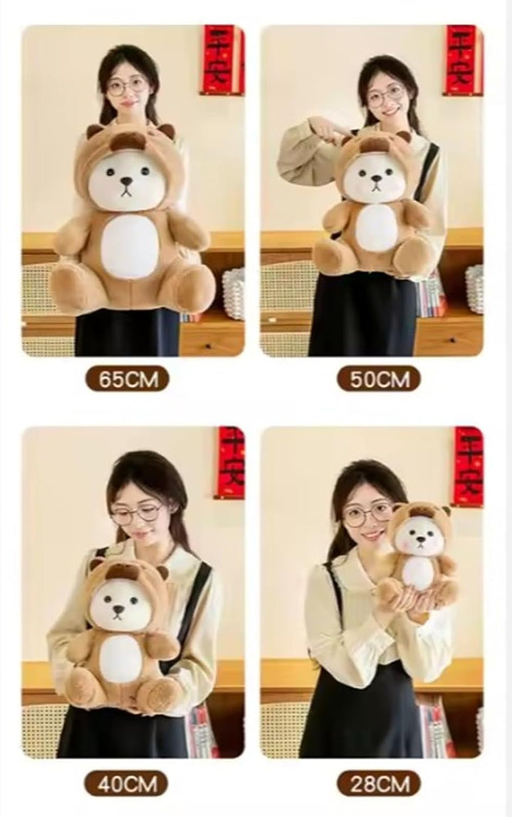 CuddleNest Teddy Bear Plush Toy Soft Stuffed Animal - 25 cm (Brown)